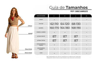 Saia Midi De Linho Com Bolsos Branca Yacamim G3