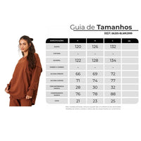 Blusa De Moletom Marrom Yacamim A3