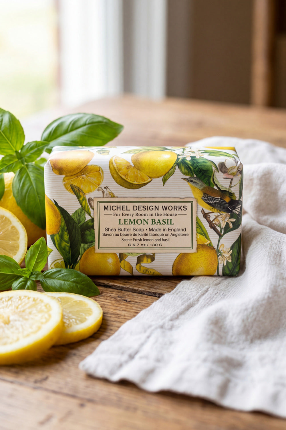 Sabonete Em Barra Lemon Basil Yacamim