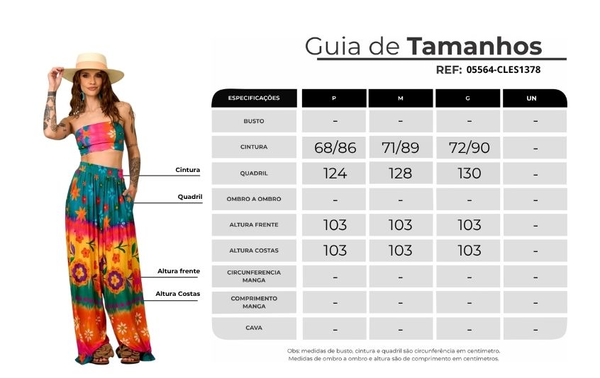 Calça Saruel Pantalona Colorida Estampada Yacamim G4