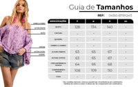 Bata Com Alças Reguláveis Lilás Yacamim B2