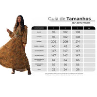 Vestido Longo Com Lurex Bege Escuro Paisley Yacamim C7