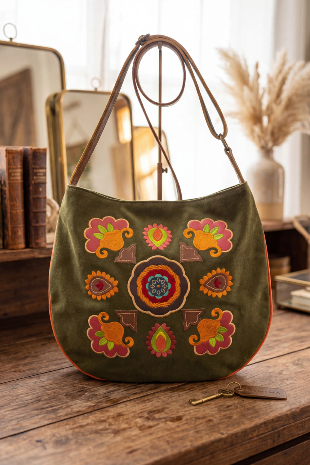 Bolsa Artesanal De Lona Nirvana Yacamim