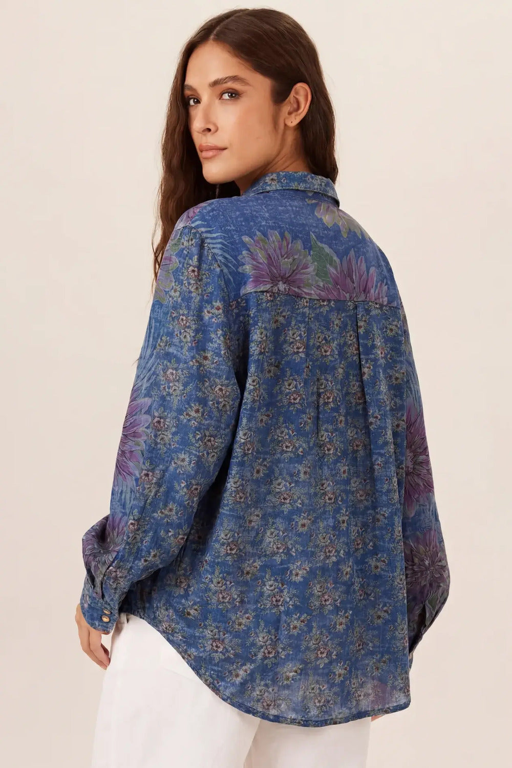 Camisa Ampla Azul Escuro Tiradentes Yacamim R9