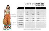 Calça Pantalona Marrom Cocada Coleção Bahêa Yacamim Q1