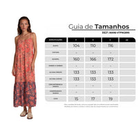 Vestido Midi De Alças Reguláveis Rosa Patchwork Yacamim E5