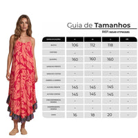 Vestido Midi De Alças Reguláveis Rosa Estampado Patchwork Yacamim C14