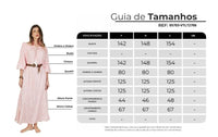 Vestido Midi Ciganinha Com Cordão Rosa Listrado Yacamim D22