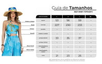 Top Cropped Azul Claro Baiana Coleção Bahêa Yacamim Q9