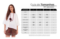 Shorts Com Flores Bordadas Marrom Paraty Yacamim R4