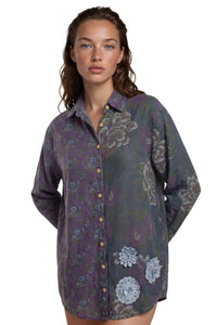 Camisa Ampla Tiradentes Azul Marinho Yacamim A4