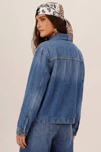 Jaqueta Jeans Azul Yacamim K6