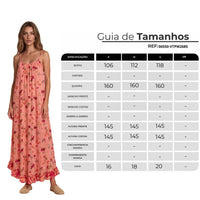 Vestido Midi De Alças Reguláveis Goiaba Patchwork Yacamim C3