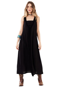 Vestido Midi Preto Yacamim C23