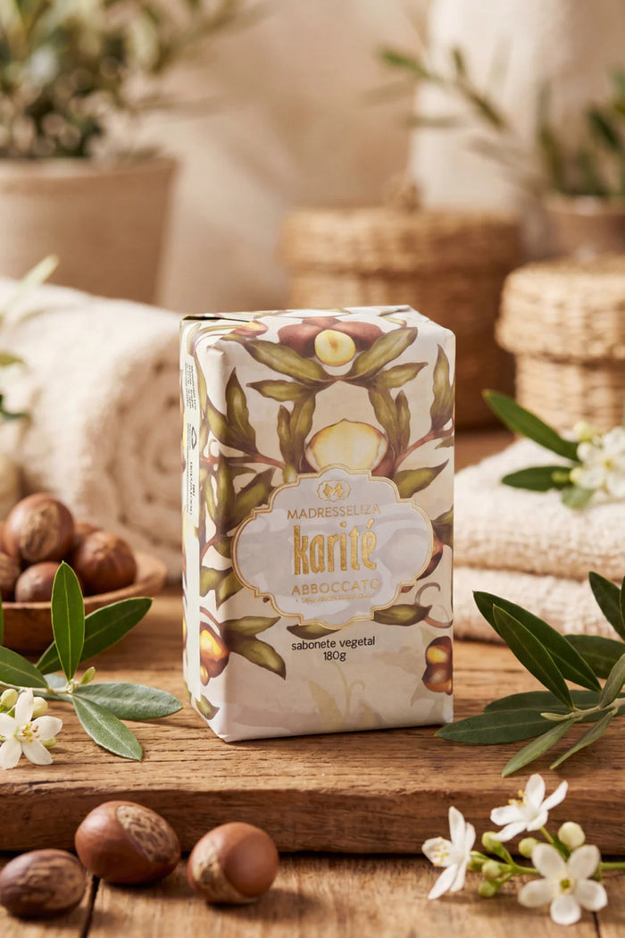 Sabonete Vegetal Madressenza Karité 180g Yacamim #1118