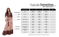 Vestido Longo Transpassado Bege E Preto Cashmere Patchwork Yacamim C17