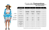 Shorts Azul Oxente Coleção Bahêa Yacamim Q5