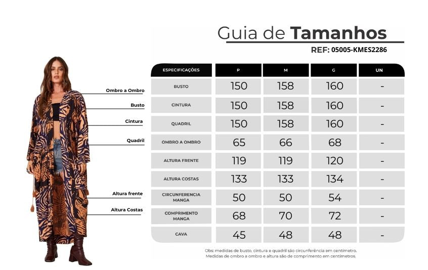 Kimono Longo Com Bolsões Marrom Claro E Preto Estampado Yacamim J3