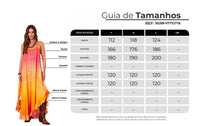 Vestido Midi De Alcinhas Rosa E Laranja Degradê Yacamim D16