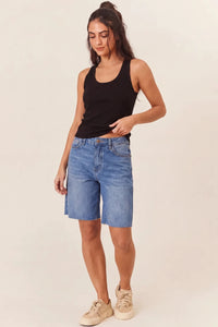 Bermuda Jeans Yacamim 100% Algodão Yacamim H3