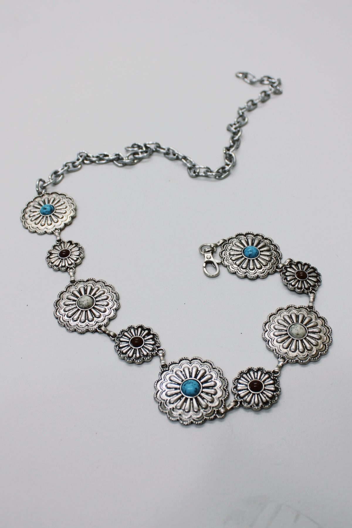 Cinto De Metal Com Pedras Yacamim #697