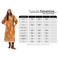 Chemise Midi Mostarda Estampa Paisley Yacamim P5