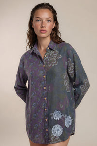 Camisa Ampla Tiradentes Azul Marinho Yacamim A4