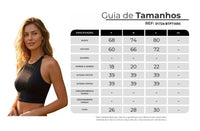 Top Cropped Nadador Preto Yacamim B23