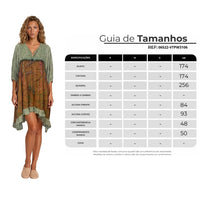 Vestido Curto Com Broderie Verde Patchwork Yacamim E5