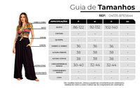 Cropped De Mangas Curtas Transpassado Amarelo Estampada Yacamim F12<br /><br />