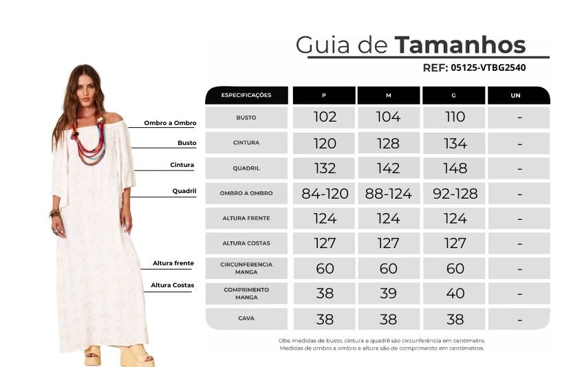 Vestido Longo De Linho Ciganinha Bege Com Flores Texturizadas Yacamim C6