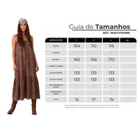 Vestido Midi De Alças Reguláveis Olinda Yacamim C7