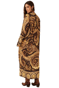 Chemise Midi Estampa Paisley Yacamim P6