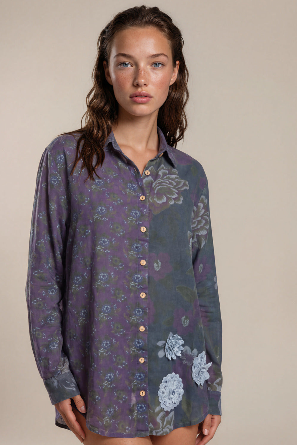 Camisa Ampla Tiradentes Azul Marinho Yacamim A4