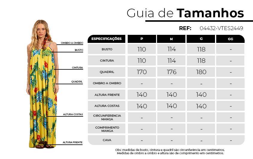 Vestido Longo Com Alças De Amarração Amarelo Estampado Yacamim C17
