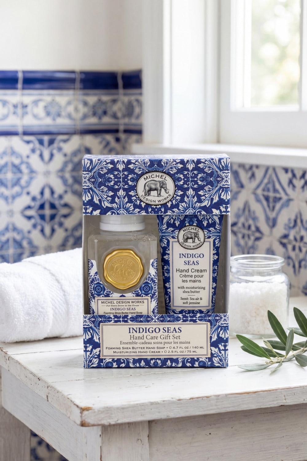 Kit Mini Sabonete Líquido Indigo Seas Yacamim