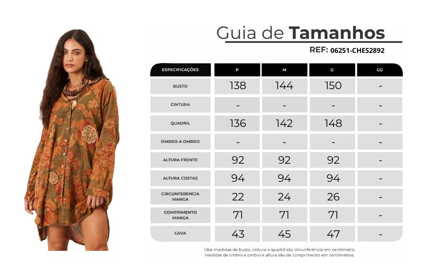 Chemise Com Mangas Longas Verde Ouro Preto Yacamim R5