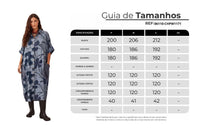 Chemise Ampla Estampada Com Bolsões Azul Petróleo Yacamim P7