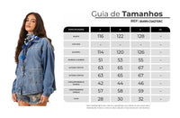 Jaqueta Jeans Azul Yacamim K6