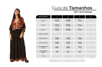 Vestido Longo Com Babados Preto E Marrom Patchwork Yacamim E7