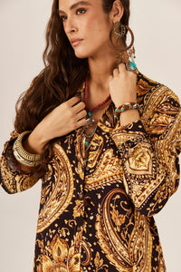 Chemise Midi Estampa Paisley Yacamim P6