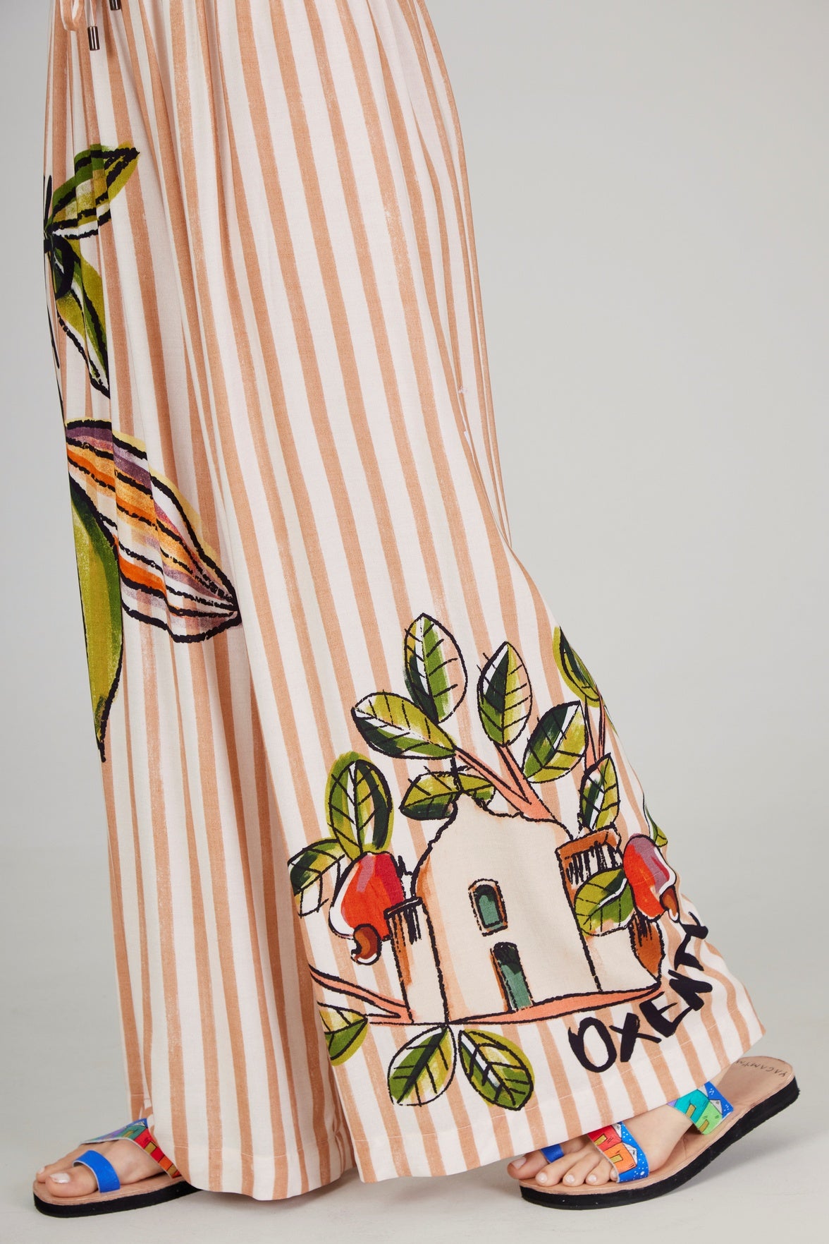 Calça Pantalona Cacau Coleção Bahêa Yacamim Q9